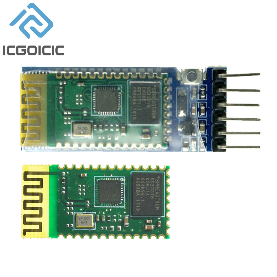 Wersja kompatybilna HC-05 Przezroczysty moduł transmisji Bluetooth Master/slave Zintegrowany moduł Komunikacja… Wersja kompatybilna HC-05 Przezroczysty moduł transmisji Bluetooth Master/slave Zintegrowany moduł Komunikacja…