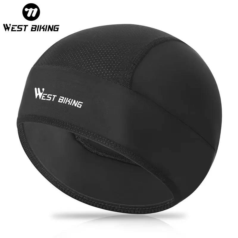 WEST BIKING letnia czapka rowerowa z czaszką mężczyźni akcesoria rowerowe kask motocyklowy podszewka czapka z… WEST BIKING letnia czapka rowerowa z czaszką mężczyźni akcesoria rowerowe kask motocyklowy podszewka czapka z…