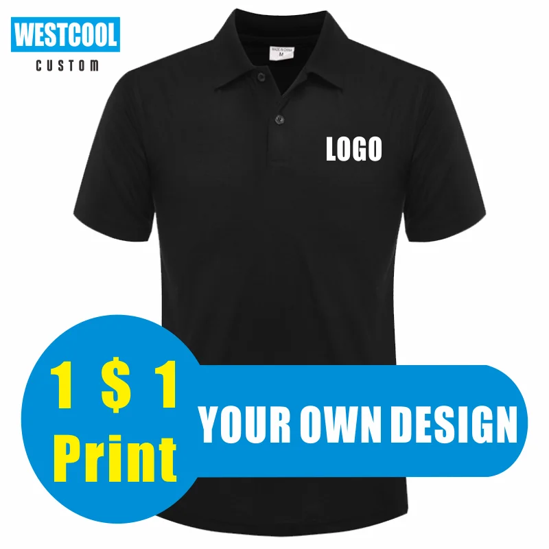 WESTCOOL Letnie, codzienne koszulki polo z krótkim rękawem dla mężczyzn i kobiet, z możliwością personalizacji…