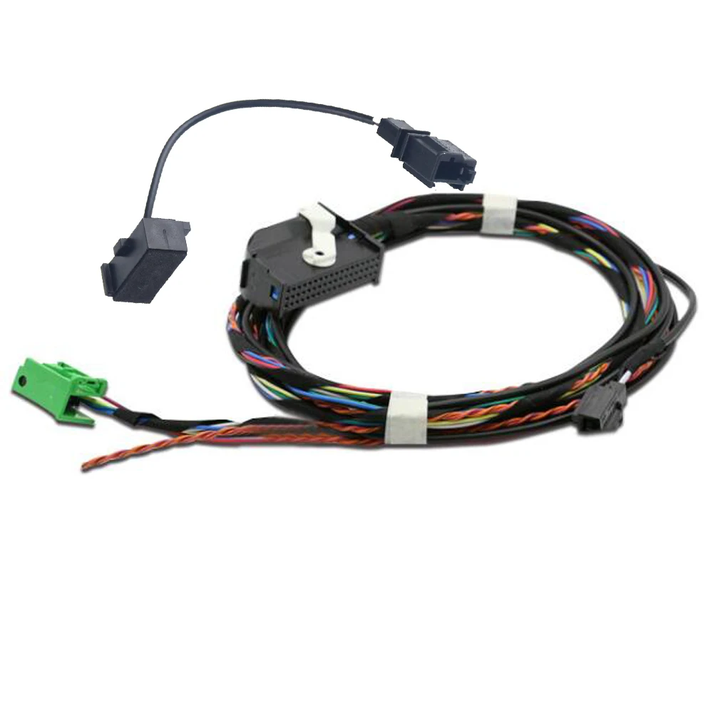 Wiązka przewodów Bluetooth + mikrofon do VW Passat Golf Tiguan VAG RCD510 RNS510 Akcesoria samochodowe Moduł…