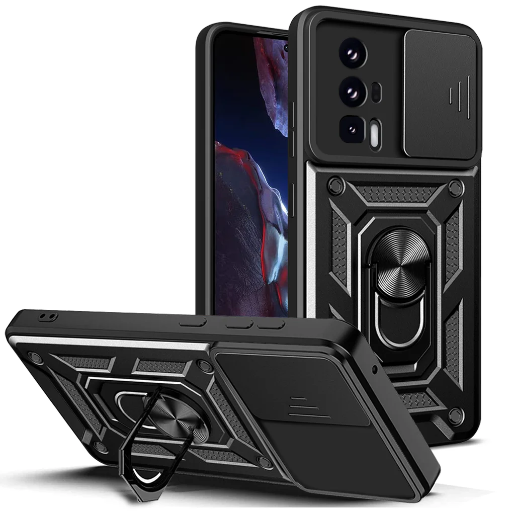 Wstrząsoodporne etui pancerne dla Xiaomi Mi Poco F5 Pro 5G Uchwyt samochodowy Pokrowiec na telefon dla Mi Poco… Wstrząsoodporne etui pancerne dla Xiaomi Mi Poco F5 Pro 5G Uchwyt samochodowy Pokrowiec na telefon dla Mi Poco…