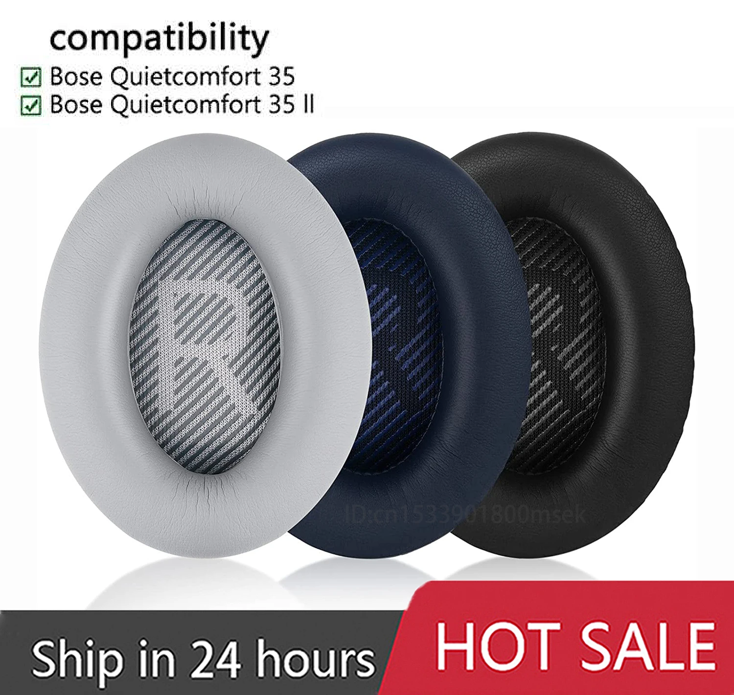 Wymienne nauszniki do słuchawek BOSE QC35 dla QuietComfort qc 35 & 35 II Poduszki nauszne z pianki z pamięcią… Wymienne nauszniki do słuchawek BOSE QC35 dla QuietComfort qc 35 & 35 II Poduszki nauszne z pianki z pamięcią…