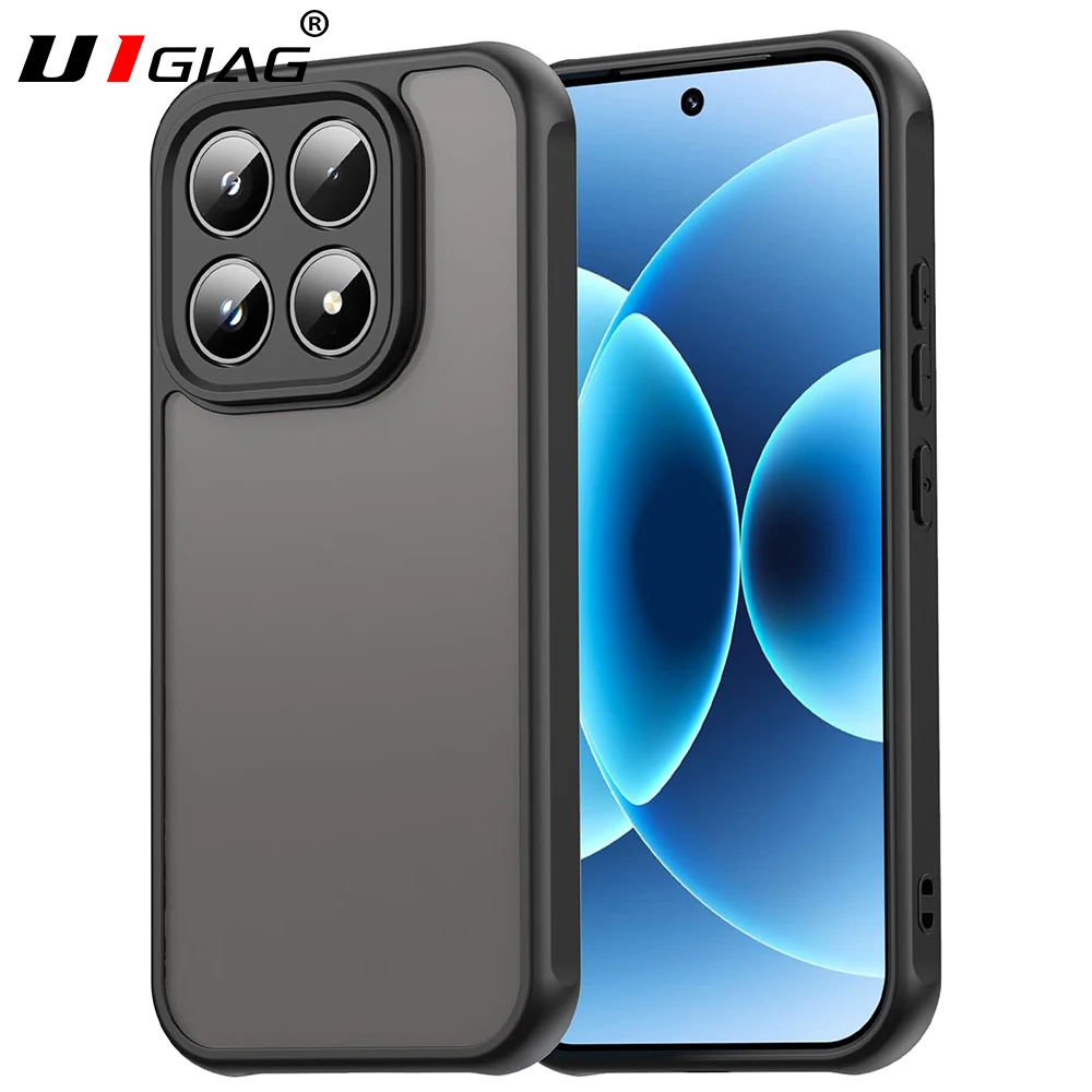 Wytrzymałe etui ochronne klasy wojskowej do Xiaomi 17 15 15T 14T Pro Ultra, hybrydowa twarda obudowa z PC…
