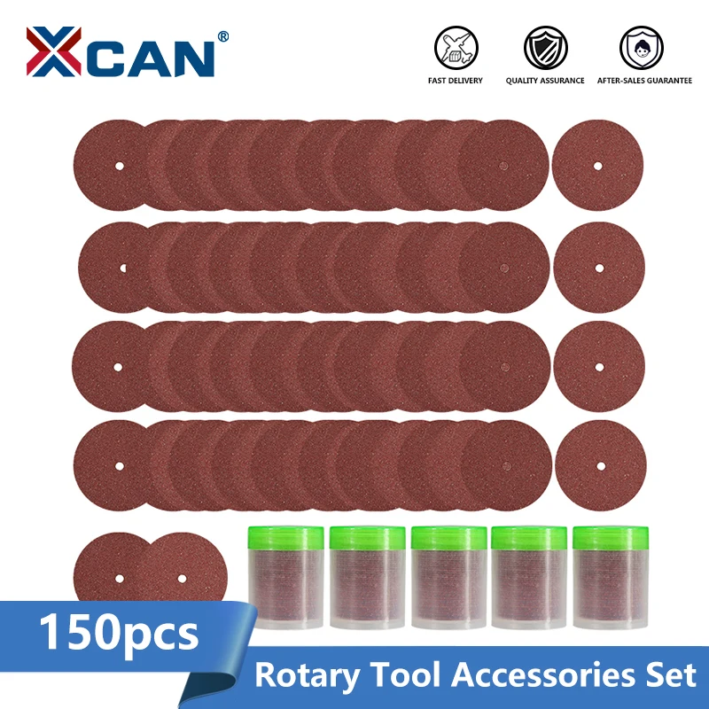XCAN 150szt Tarcza do cięcia z żywicy 25mm Tarcza do cięcia Tarcza do piły tarczowej Ściernica do narzędzi… XCAN 150szt Tarcza do cięcia z żywicy 25mm Tarcza do cięcia Tarcza do piły tarczowej Ściernica do narzędzi…