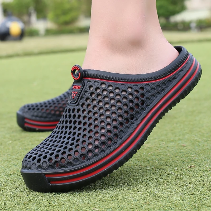 YRZL męskie buty kapcie plażowe unisex Hollow Out Casual damskie sandały plażowe klapki japonki buty… YRZL męskie buty kapcie plażowe unisex Hollow Out Casual damskie sandały plażowe klapki japonki buty…