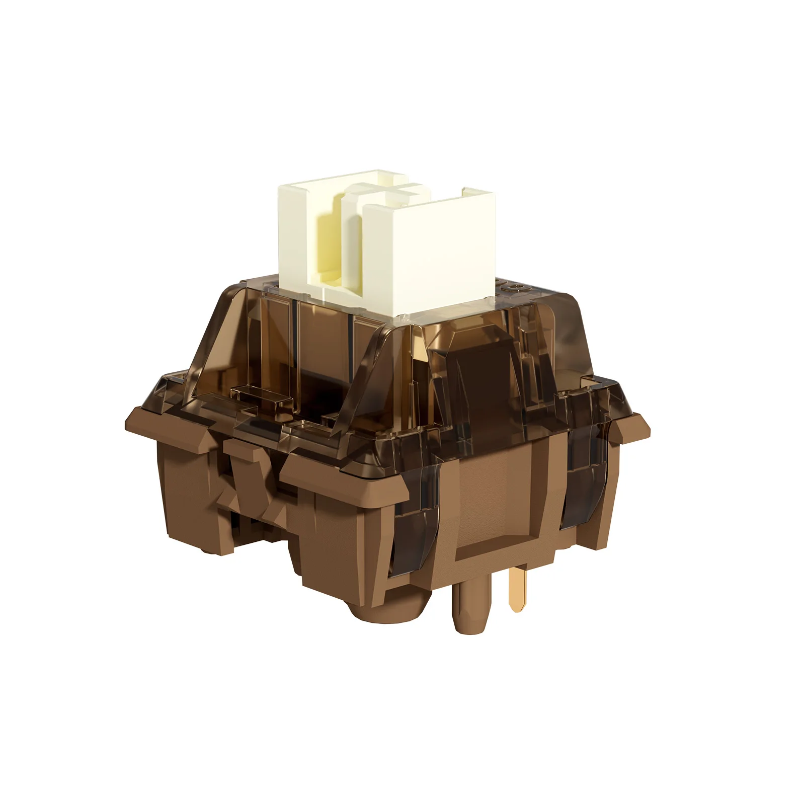 YUNZII Cocoa Cream V2 Pre-Lubed 5-Pin Early Bottoming Linear Switch do mechanicznej klawiatury do gier z…