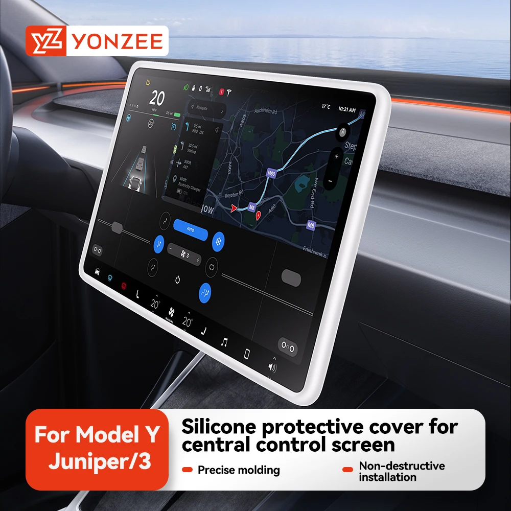 YZ Do Tesla Model 3 Y Highland Juniper 2025 Silikonowa Osłona Ochronna Wewnętrzna Osłona Lusterka Wstecznego… YZ Do Tesla Model 3 Y Highland Juniper 2025 Silikonowa Osłona Ochronna Wewnętrzna Osłona Lusterka Wstecznego…