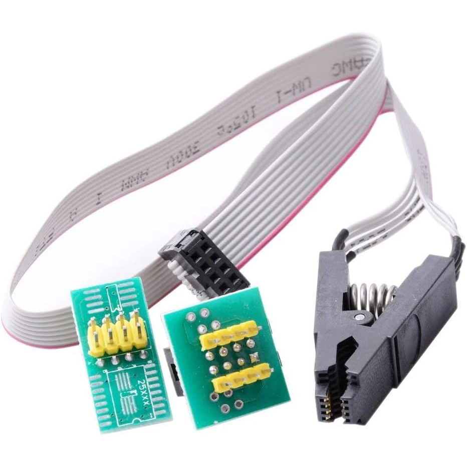 Zaciski testowe IC Adapter gniazda SOIC 8 SOP8 Flash Chip z modułem płytki adaptera gniazda programowania…