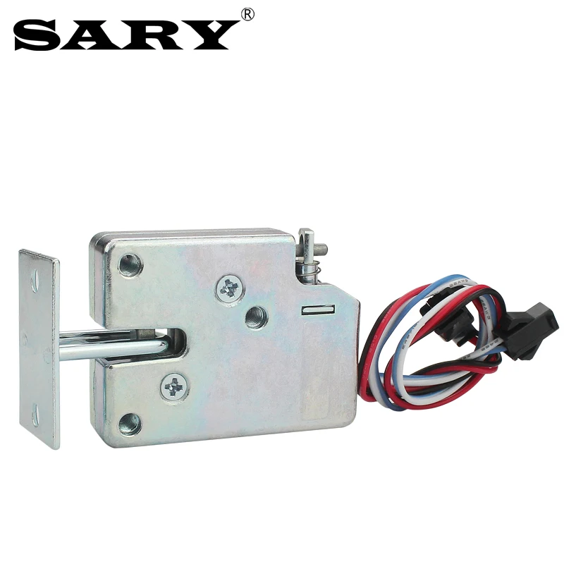 Zamek do drzwi mini szafki DC5v12v24v elektryczny zamek sterujący mały zamek elektroniczny inteligentny zamek…