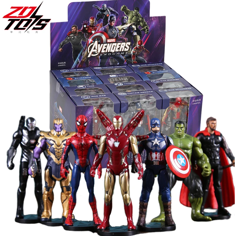 ZD Original Avengers Iron Man Spider Man GREEN GOBLIN VENOM 2099 Thor Captain America Thanos Hulk War Machine… ZD Original Avengers Iron Man Spider Man GREEN GOBLIN VENOM 2099 Thor Captain America Thanos Hulk War Machine…