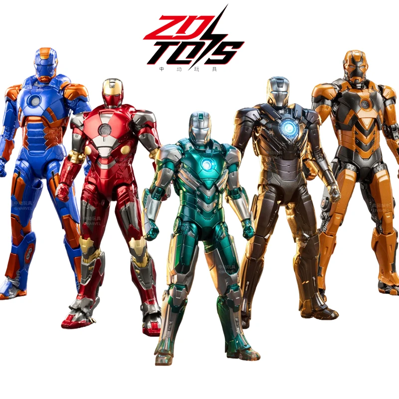ZD Oryginalny Iron Man MK8 MK31 MK32 Piston Romeo MK10 MK19 Tiger 1/10 Armor Marvel Legends Avengers Figurka… ZD Oryginalny Iron Man MK8 MK31 MK32 Piston Romeo MK10 MK19 Tiger 1/10 Armor Marvel Legends Avengers Figurka…