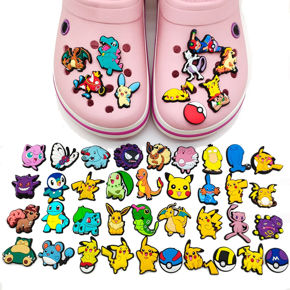 Zestaw 20/27/47 szt. Urocze figurki Charmander, Eevee, Charizard, ozdoby do dziurkowanych butów, akcesoria do… Zestaw 20/27/47 szt. Urocze figurki Charmander, Eevee, Charizard, ozdoby do dziurkowanych butów, akcesoria do…