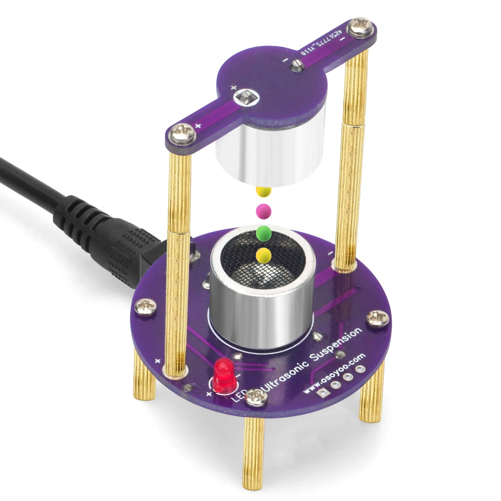 Zestaw do ćwiczeń lutowania DIY OSOYOO – Projekt elektroniki z lewitacją ultradźwiękową, zasilany przez USB, z… Zestaw do ćwiczeń lutowania DIY OSOYOO – Projekt elektroniki z lewitacją ultradźwiękową, zasilany przez USB, z…
