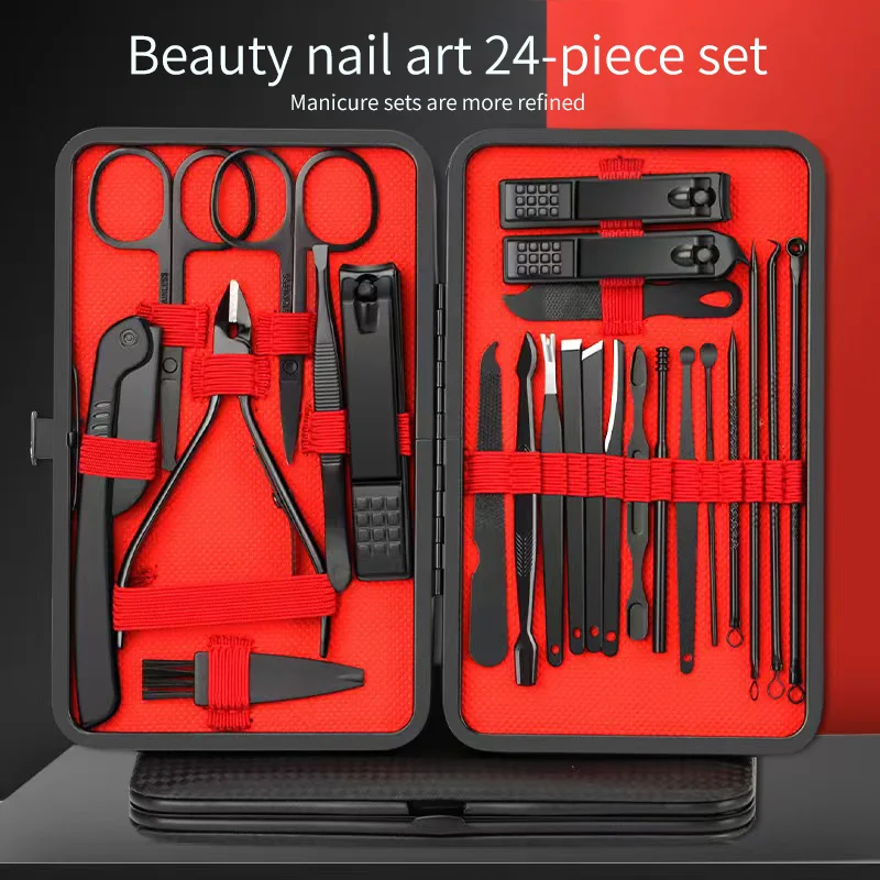 Zestaw do manicure i pedicure, wygodne narzędzia kosmetyczne, obcinaczki do paznokci, trymer do paznokci, nóż… Zestaw do manicure i pedicure, wygodne narzędzia kosmetyczne, obcinaczki do paznokci, trymer do paznokci, nóż…