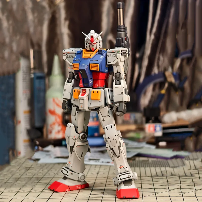 Zestaw do składania GTO HG 1/144 Yuan Zu Tmech, figurki akcji RX-78-2, zabawki-puzzle dla chłopców…