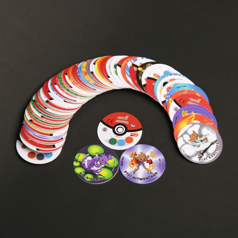 Zestaw Tazos Attack Pokemon 75 szt. Chipicao Karty do Gry Kolekcjonerskie Album Taps Rzadkie Pogs Prezent dla… Zestaw Tazos Attack Pokemon 75 szt. Chipicao Karty do Gry Kolekcjonerskie Album Taps Rzadkie Pogs Prezent dla…