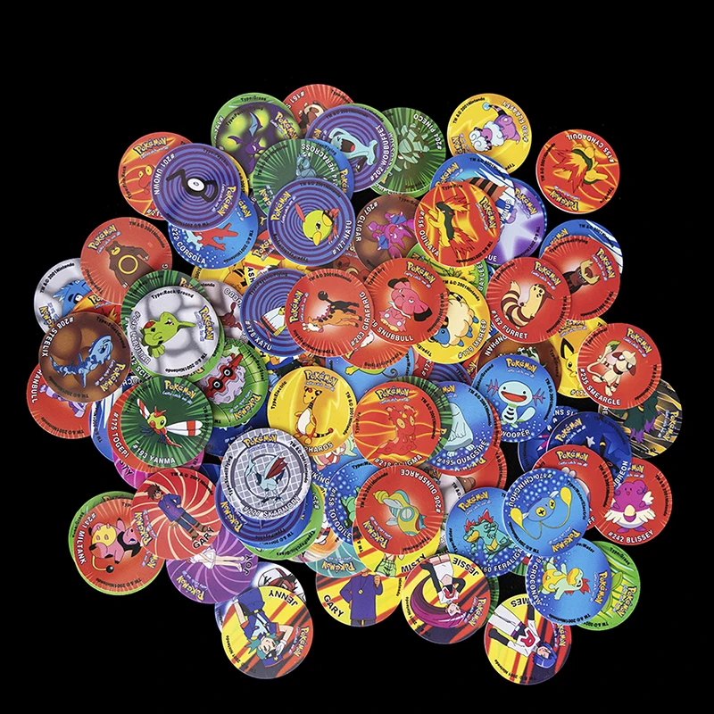 Zestaw Tazos Pokemon 2. Generacji 100 sztuk w pudełku Nowa Kompletna Kolekcja Super Mega Master Pikachu… Zestaw Tazos Pokemon 2. Generacji 100 sztuk w pudełku Nowa Kompletna Kolekcja Super Mega Master Pikachu…
