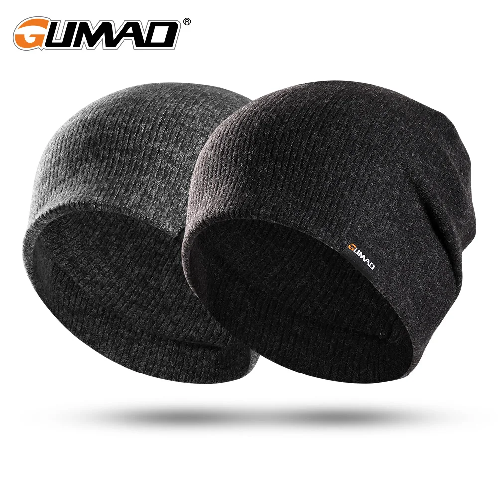 Zimowe czapki z dzianiny czapki termiczne do biegania na świeżym powietrzu Skullies czapki wiatroszczelne… Zimowe czapki z dzianiny czapki termiczne do biegania na świeżym powietrzu Skullies czapki wiatroszczelne…
