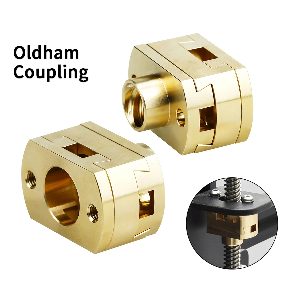 Złącze Oldhama T8x8mm z nakrętką do Ender 3, Ender 3 V2, złącze śruby trapezowej osi Z do CR10, CR10S Pro… Złącze Oldhama T8x8mm z nakrętką do Ender 3, Ender 3 V2, złącze śruby trapezowej osi Z do CR10, CR10S Pro…