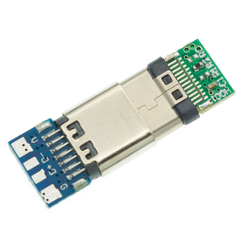 Złącze USB-C PLR 10 szt. 24-pinowe męskie/żeńskie adaptere do lutowania przewodów i kabli, gniazdo USB 3.1… Złącze USB-C PLR 10 szt. 24-pinowe męskie/żeńskie adaptere do lutowania przewodów i kabli, gniazdo USB 3.1…