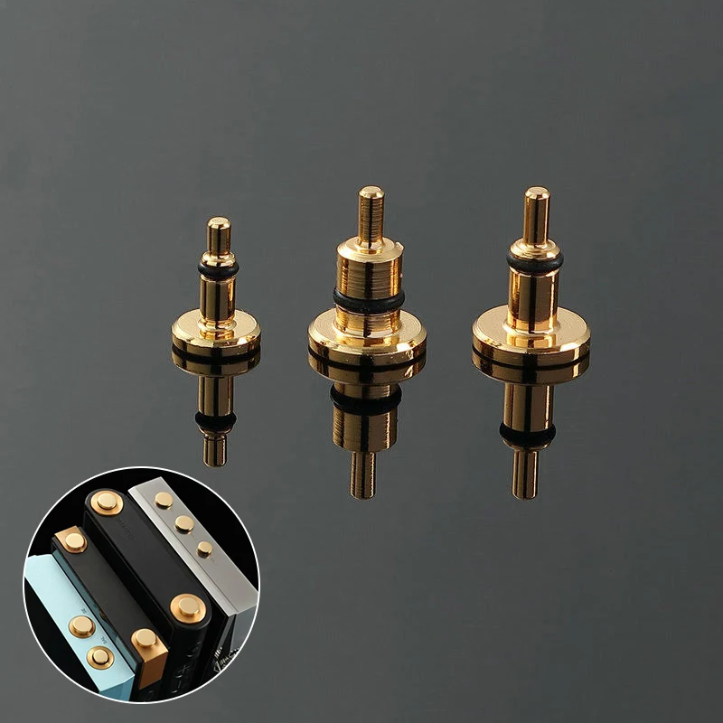 Złote, mosiężne zaślepki portu słuchawkowego 2.5/3.5/4.4MM do IRiver SP3000T SP3000 SP3000M