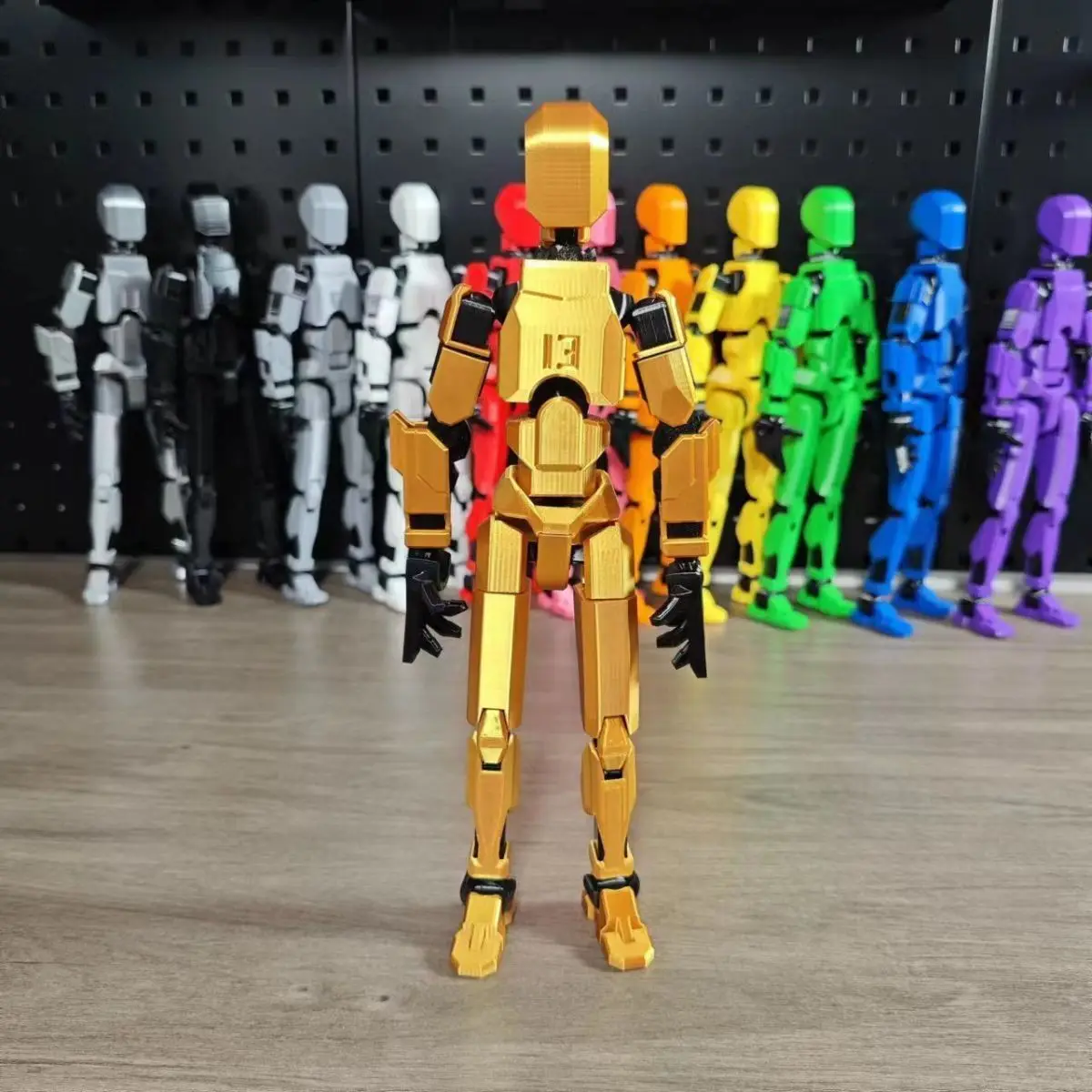 Zmontowany Zestaw 13 Figur Akcji Tytan Wieloprzegubowy Ruchomy Robot Transformujący się T13 Figurki Robotów… Zmontowany Zestaw 13 Figur Akcji Tytan Wieloprzegubowy Ruchomy Robot Transformujący się T13 Figurki Robotów…