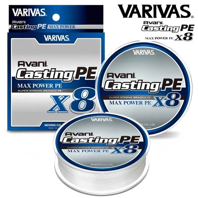 Żyłka wędkarska pleciona Varivas Avani Casting PE Max Power X8 – Długość: 300m/330yds, Rozmiar: 20-78LB… Żyłka wędkarska pleciona Varivas Avani Casting PE Max Power X8 – Długość: 300m/330yds, Rozmiar: 20-78LB…